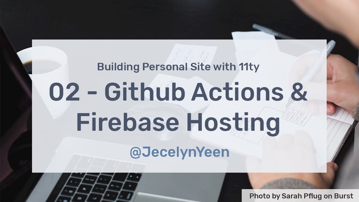 Setting up GitHub Actions and Firebase Hosting