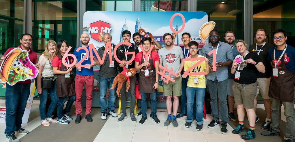 All the Google Developer Experts (GDE) at NG-MY 2019!