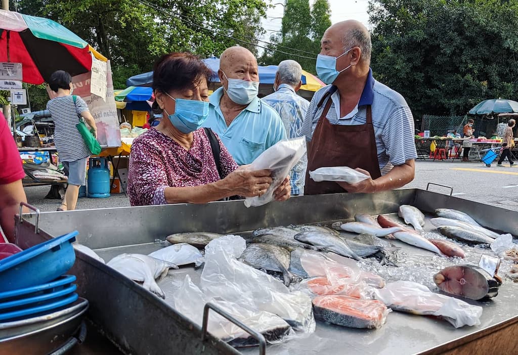 fish stall