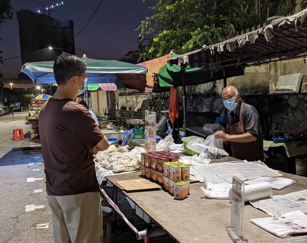 Fish stall