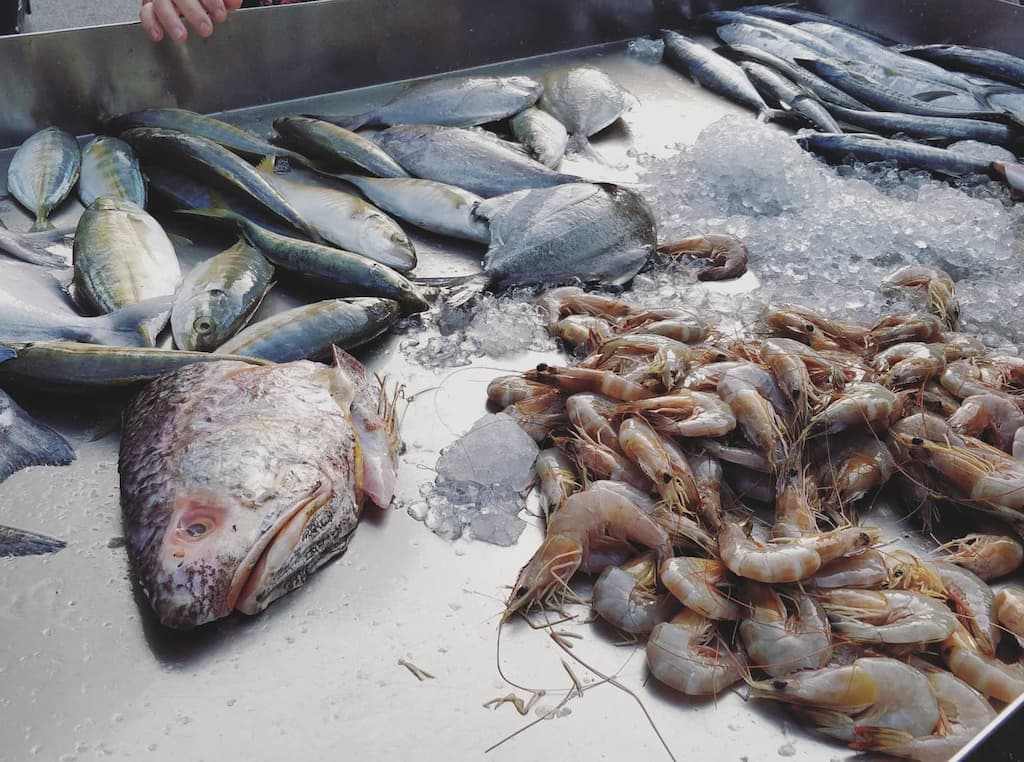 Fish stall