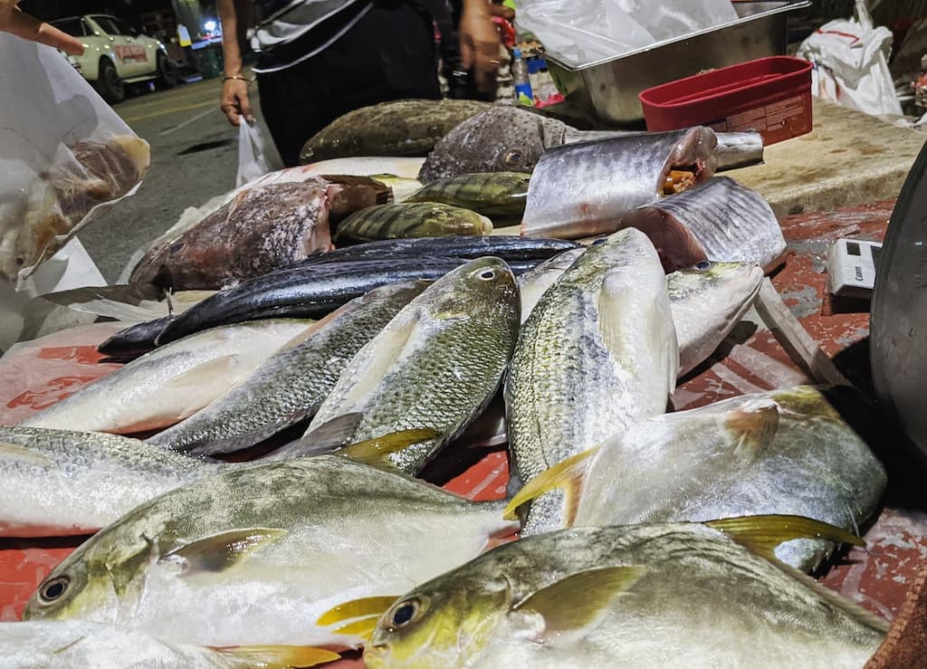 Fish stall