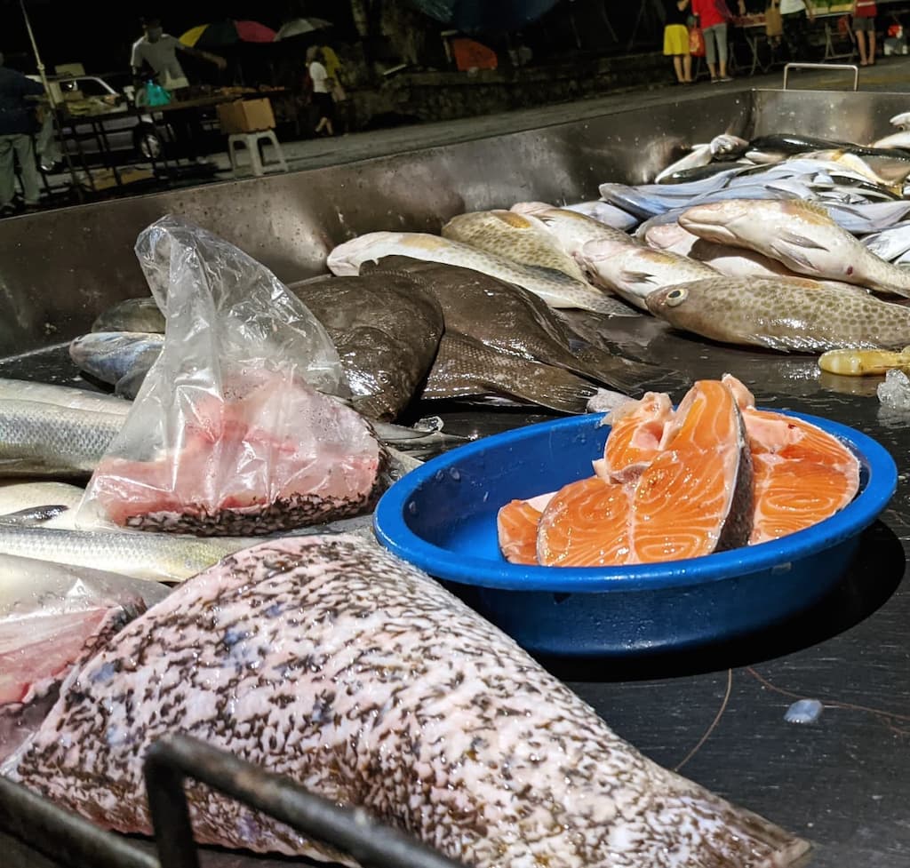 fish stall